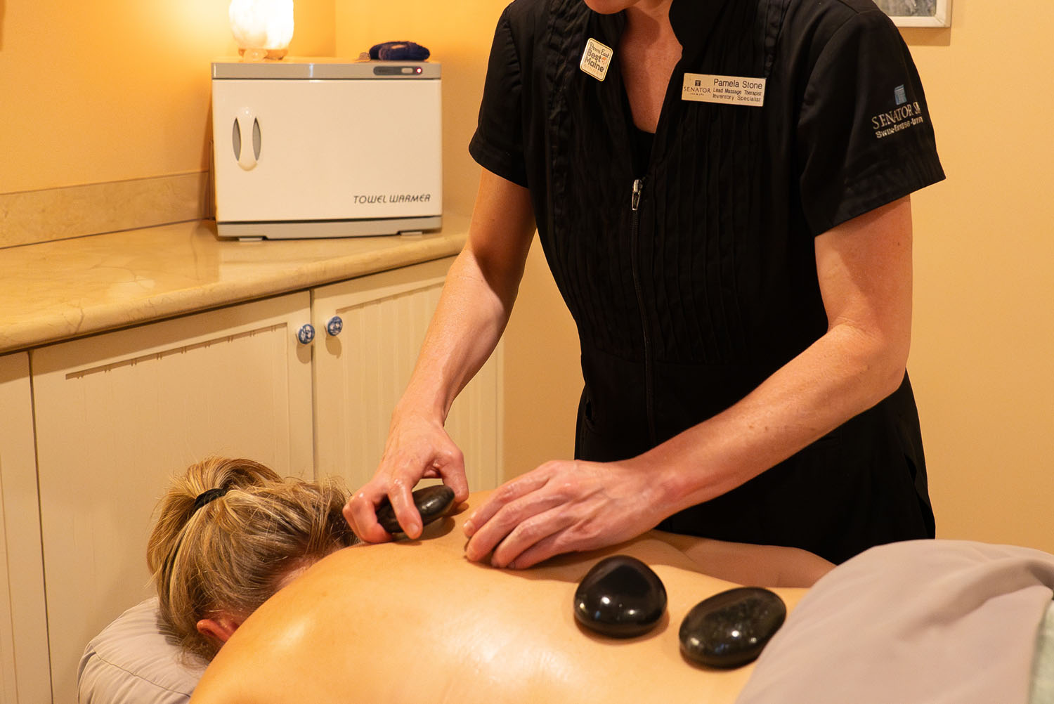 senator inn hot stone massage